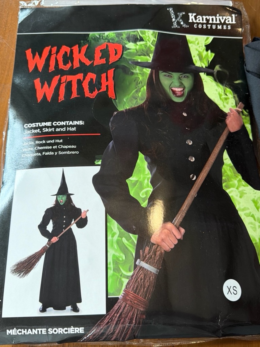 Wicked Witch Kids Costume - Black